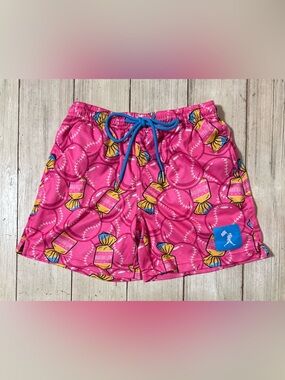 Baseballism Bubbles and Doubles Bubblegum athletic shorts Youth M 8-10 boys